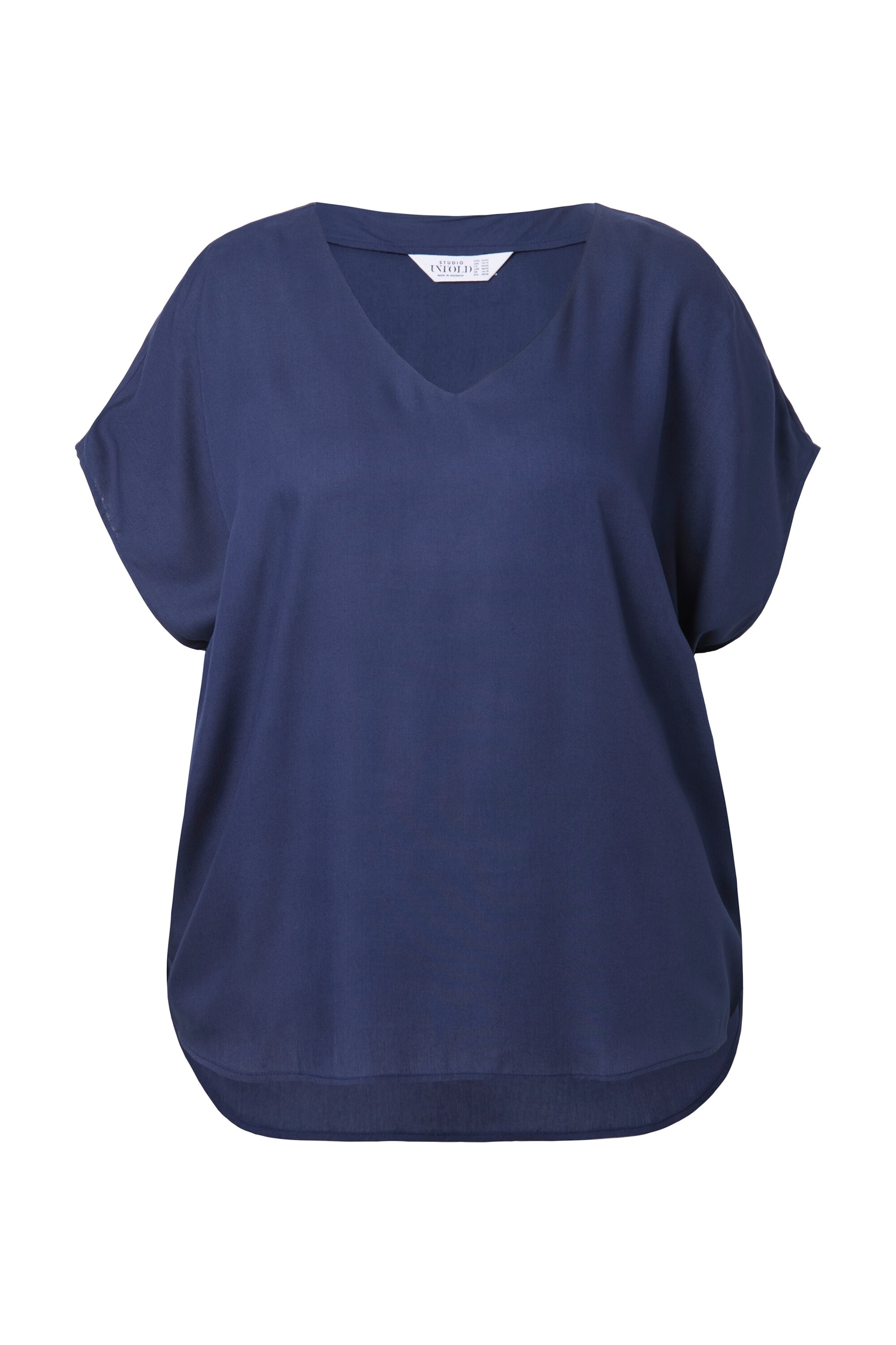 Studio Untold Bluse in Blau: Vorderseite