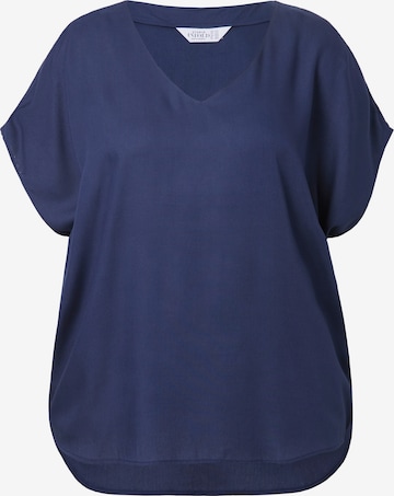 Studio Untold Bluse in Blau: Vorderseite