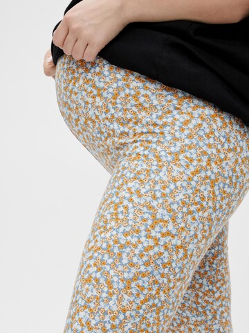 MAMALICIOUS Slimfit Leggings in Blauw