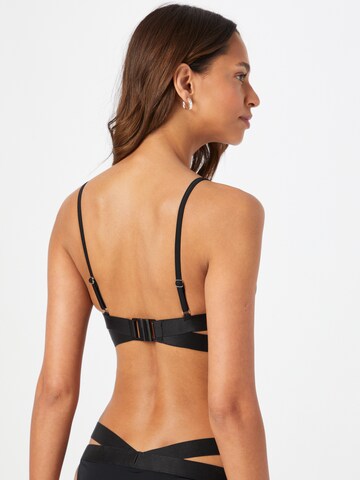 OW Collection Bustier Bikinitoppi 'BALI' värissä musta