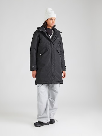 Didriksons Funktionsjacke 'JOSEFINE' in Schwarz: Vorderseite