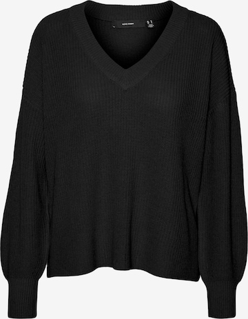 Pullover 'VMZIA' di VERO MODA in nero: frontale