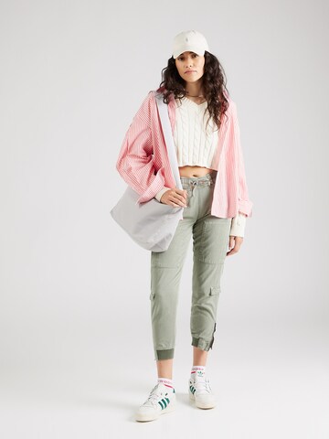 FREEMAN T. PORTER Tapered Broek 'Celine Jazz' in Groen