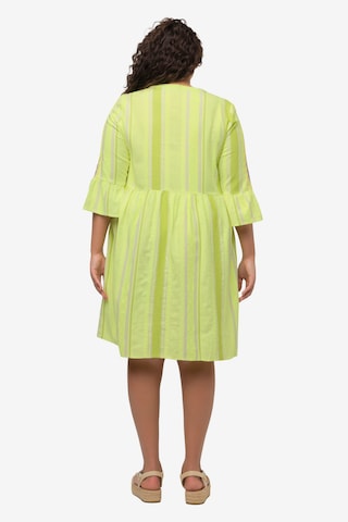 Ulla Popken Shirt Dress in Yellow