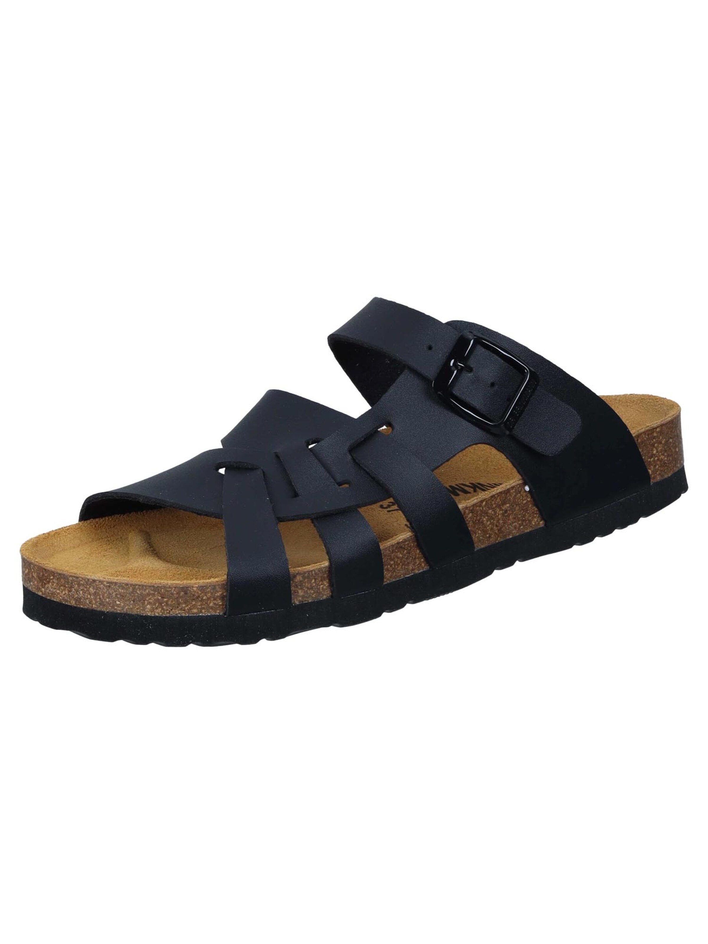 DR. BRINKMANN Mule 'Olivia' in Black