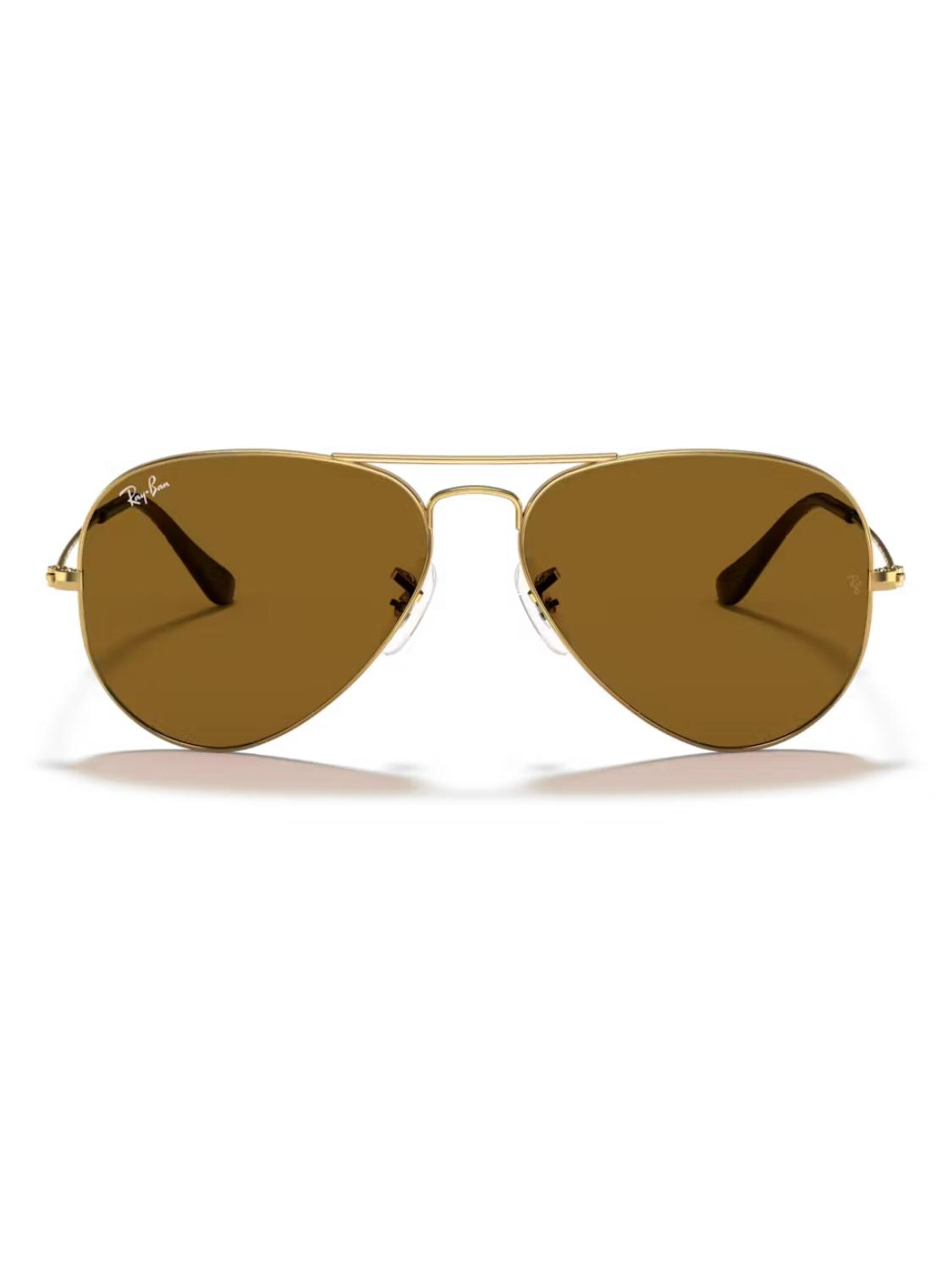 Ray-Ban Zonnebril 'Aviator RB3025' in Bruin