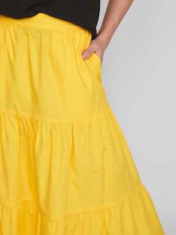 VILA Skirt 'Ria' in Yellow