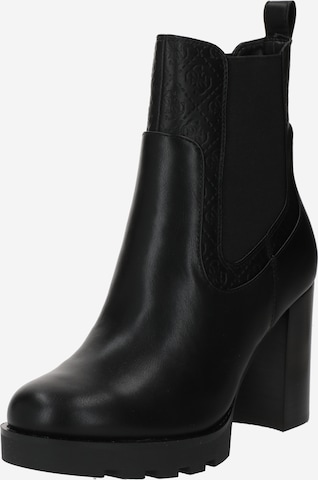 GUESS Chelsea Boots 'NEBBY' in Black: front