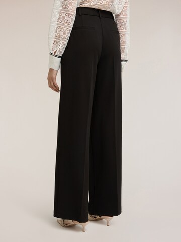 Wide leg Pantaloni di MOTIVI in nero