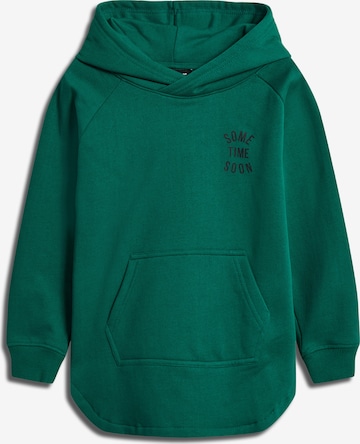 SOMETIME SOON Sweatshirt in Grün: Vorderseite