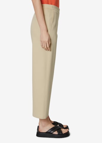 Marc O'Polo Wide Leg Hose in Beige