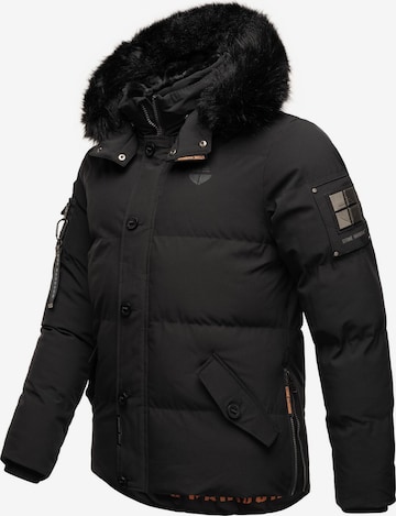 STONE HARBOUR Winter Jacket 'Halvaar' in Black