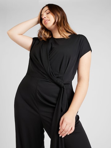 Tuta jumpsuit 'DINFELL' di Lauren Ralph Lauren Plus in nero