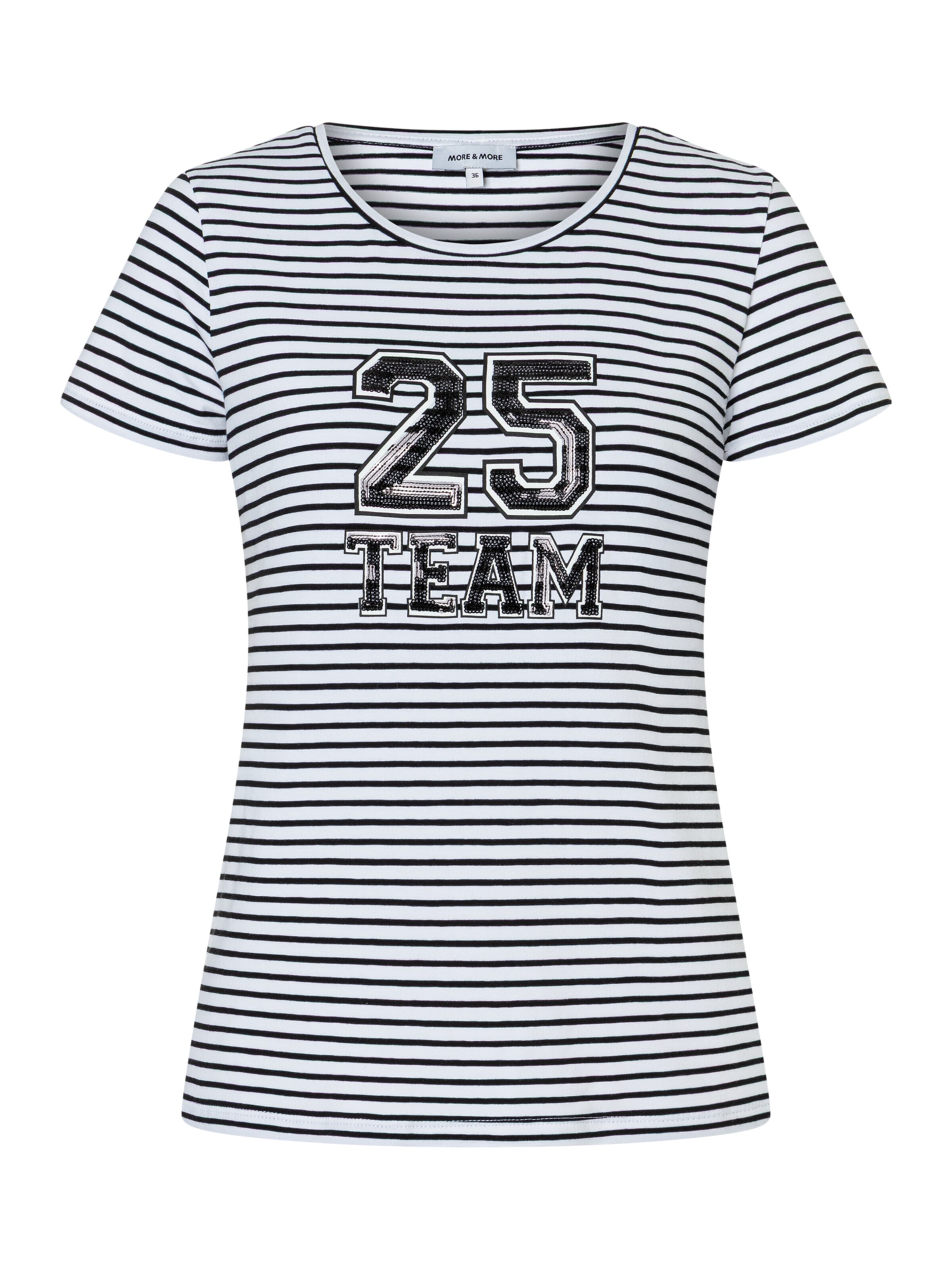 MORE & MORE T-Shirt in Weiß: Vorderseite