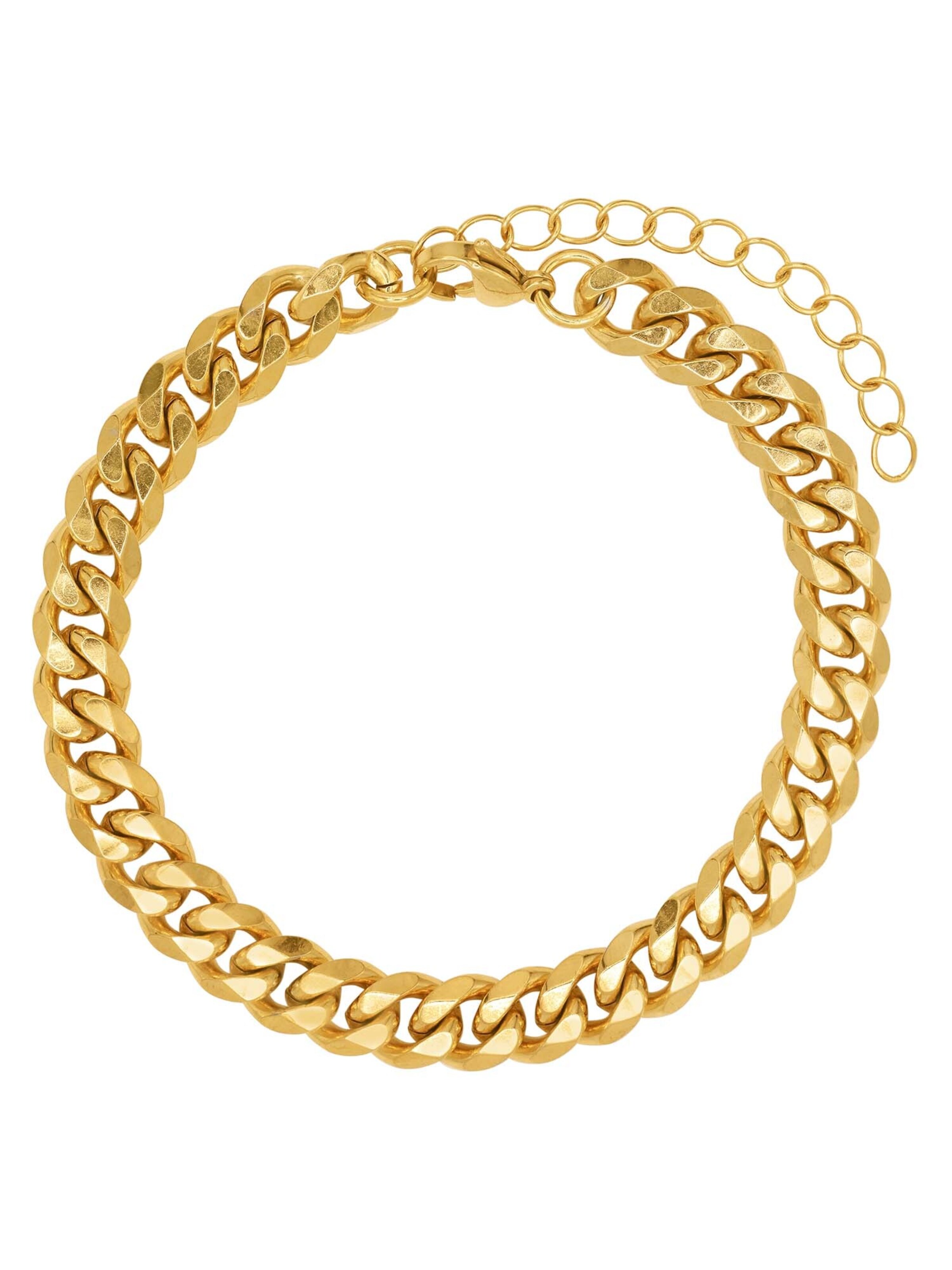 Heideman Armband 'Kevin' in Gold: Vorderseite