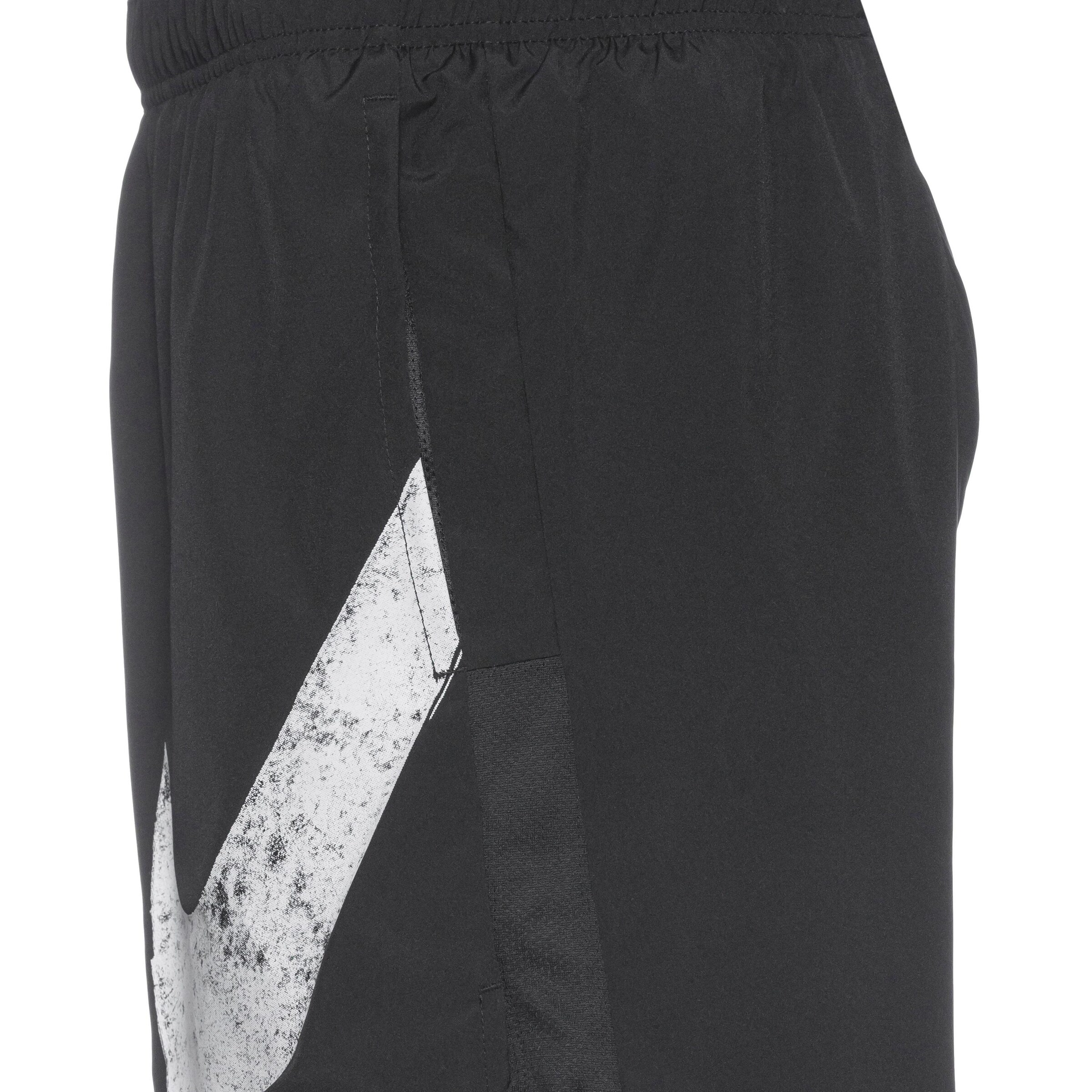 NIKE Loose fit Workout Pants 'Challenger Swoosh' in Black