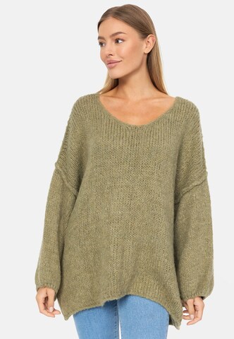 Decay Sweater in Green: front