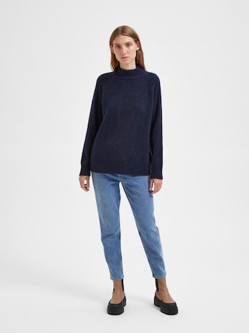 SELECTED FEMME Sweater 'Lulu' in Blue