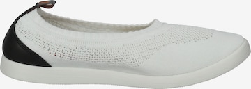 Softinos Ballet Flats in White