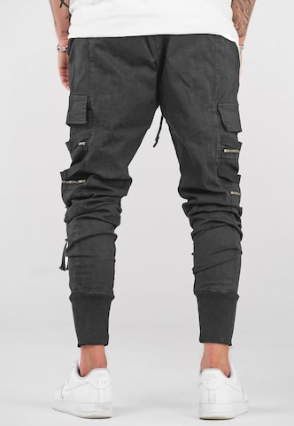 2Y Premium Regular Cargo Pants 'B5194' in Grey