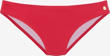 Pantaloncini per bikini di LASCANA in rosso: frontale