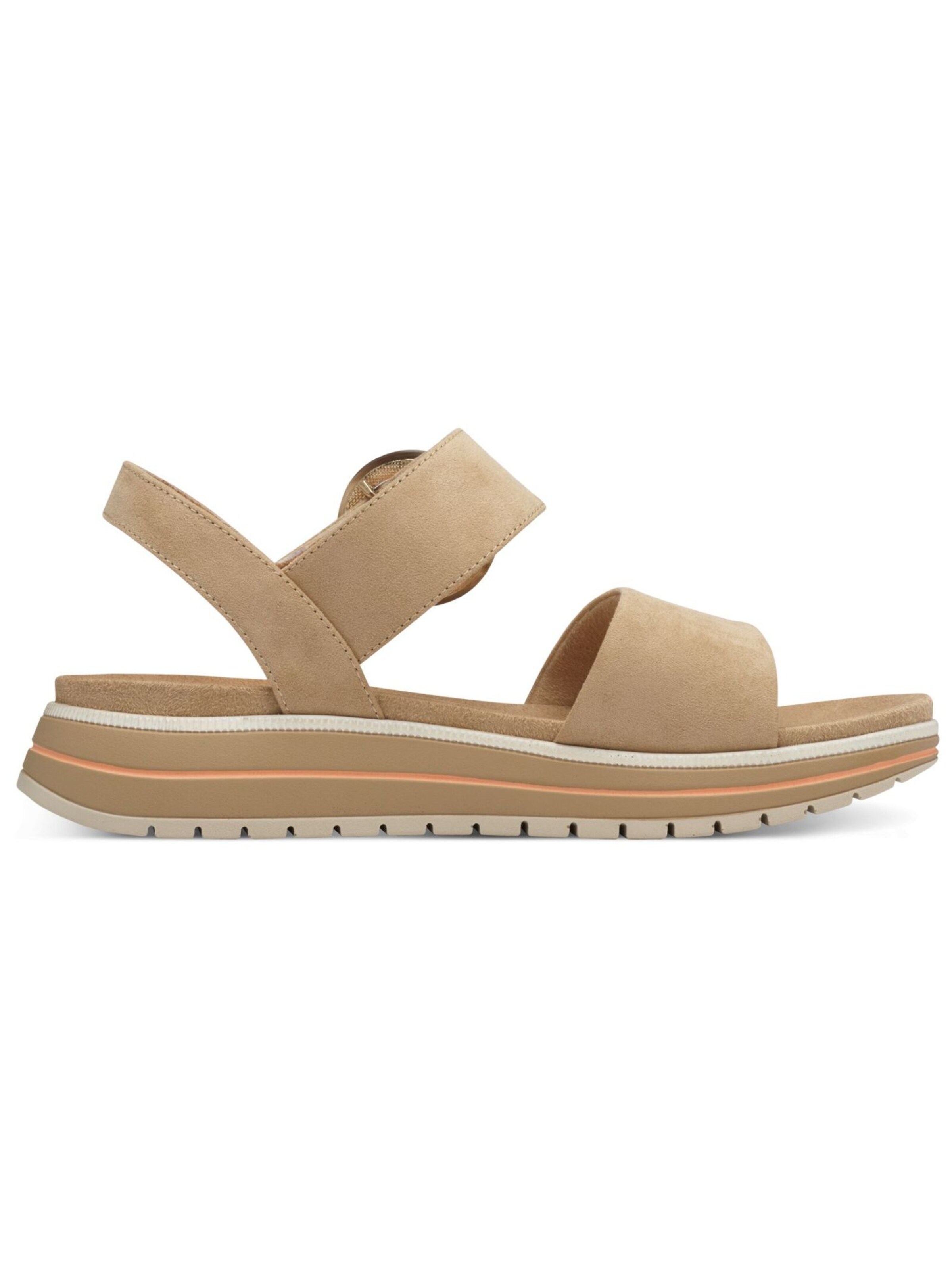 MARCO TOZZI Sandalen met riem in Beige