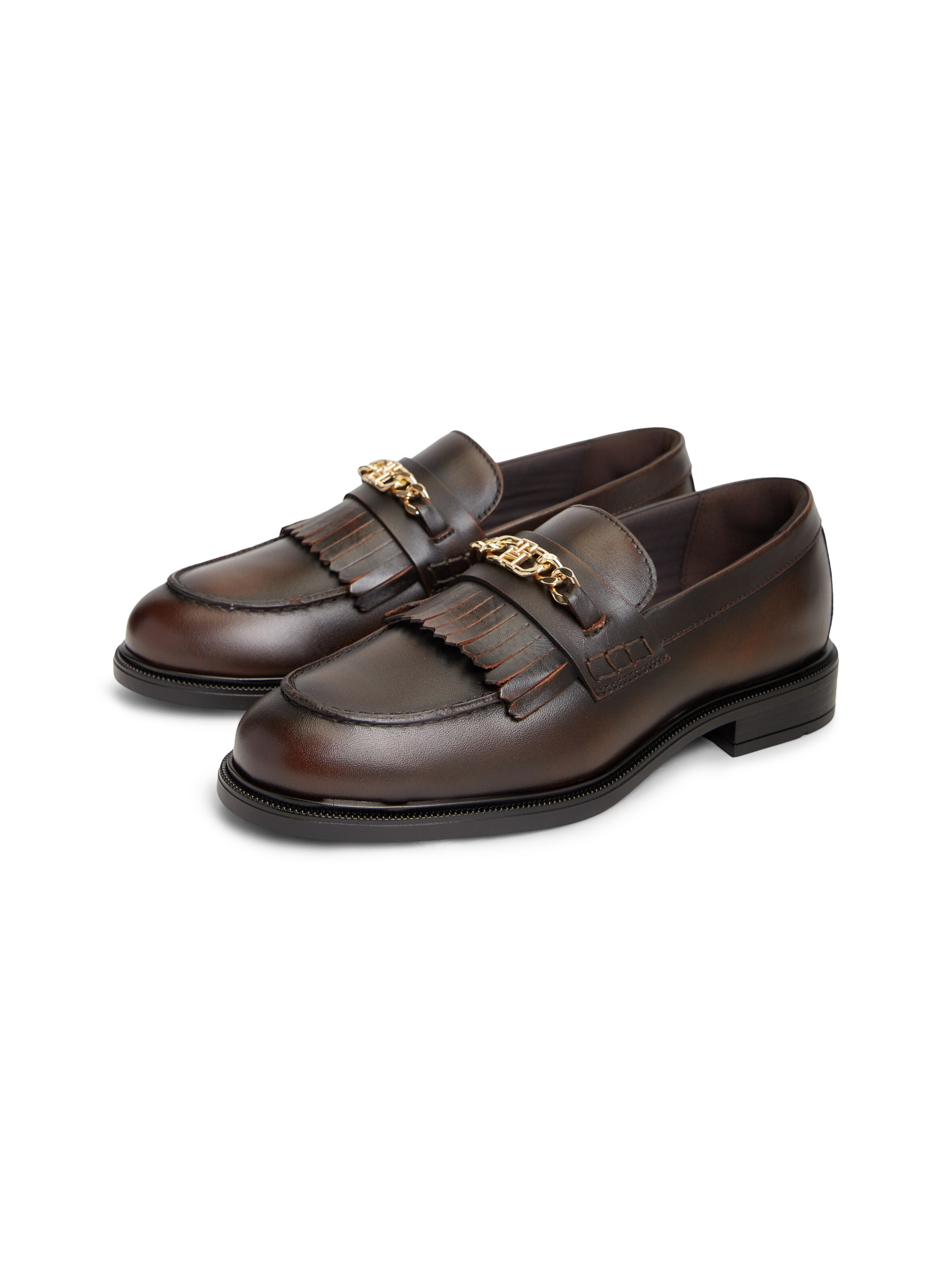 TOMMY HILFIGER Papuče - Hnedá