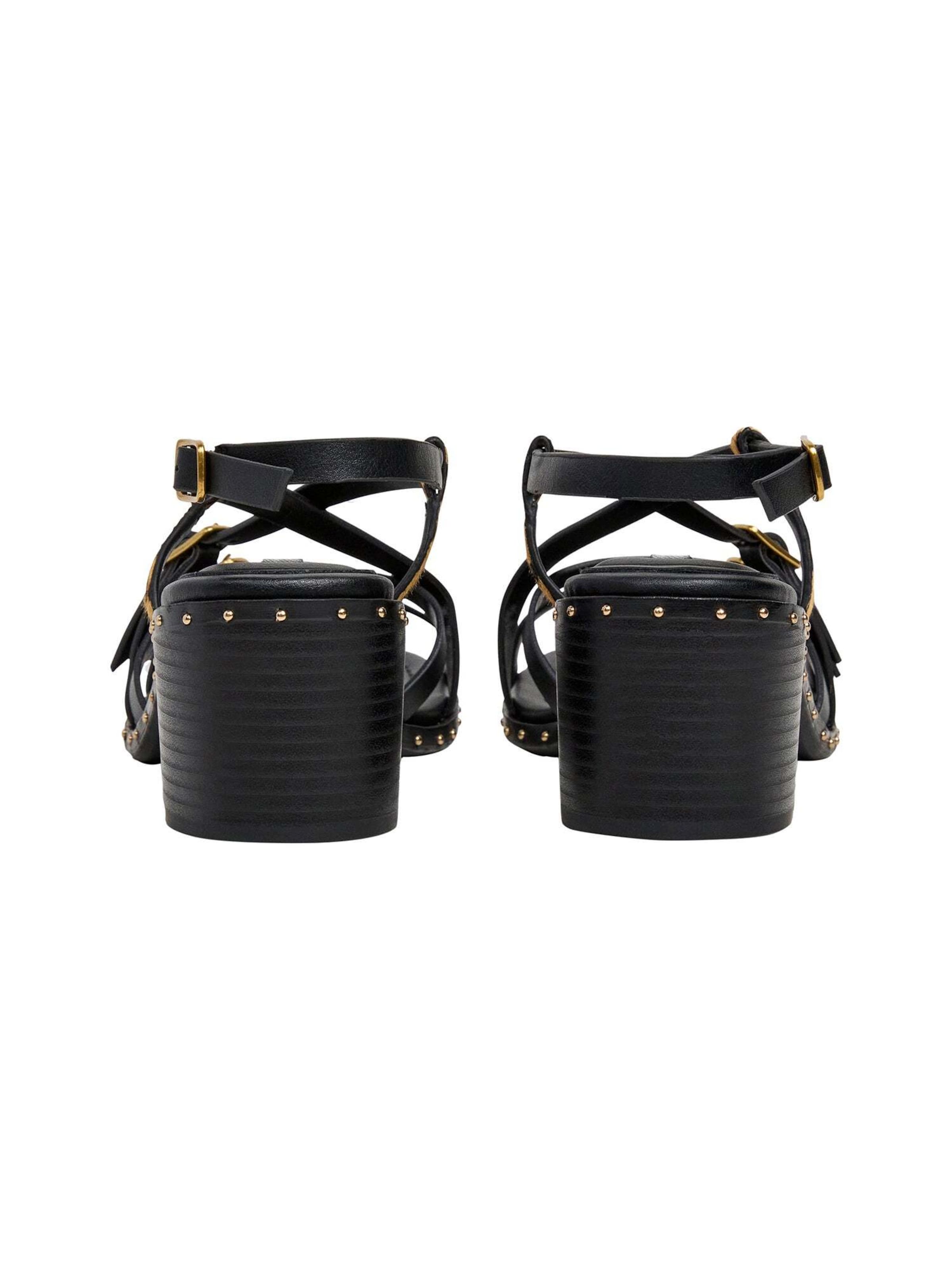 Pepe Jeans Strap sandal 'Carrie' in Black