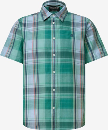 Street One MEN Hemd in Blau: Vorderseite