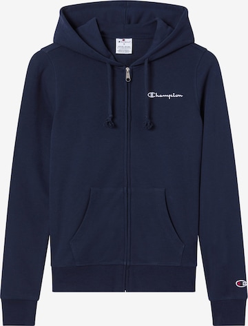 Champion Authentic Athletic Apparel Sweatjakke i blå: forside