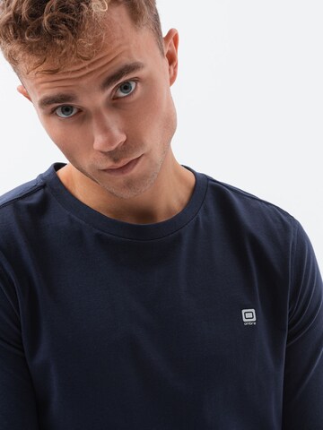 Ombre Shirt 'L135' in Blau