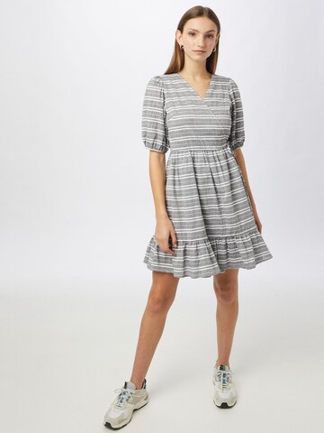 Y.A.S Dress 'RAFFIA' in Grey