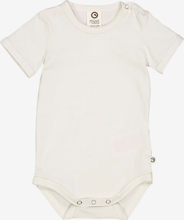 Tutina / body per bambino di Müsli by GREEN COTTON in beige: frontale