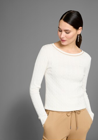 HECHTER PARIS Pullover in Weiß