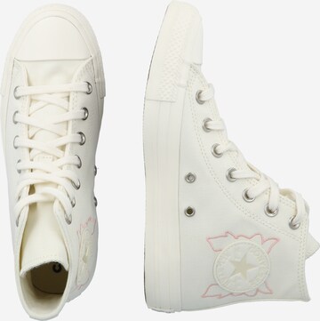 Baskets hautes CONVERSE en beige