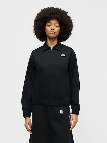 THE NORTH FACE Преходно яке в черно: отпред