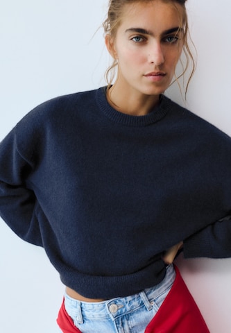 Pull-over Pull&Bear en bleu