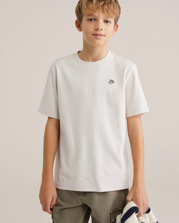 smėlio WE Fashion Marškinėliai: priekis