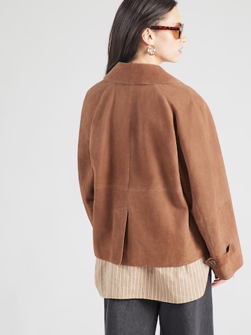 Weekend Max Mara Φθινοπωρινό και ανοιξιάτικο μπουφάν 'SOSPIRO' σε καφέ