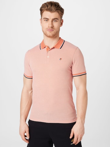 JACK & JONES Regular fit Shirt 'Bluwin' in Orange: front