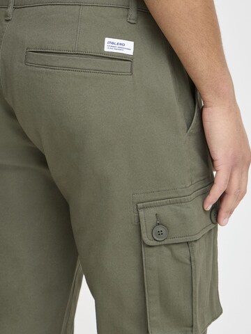 BLEND Regular Cargo trousers ' KALLEN ' in Green