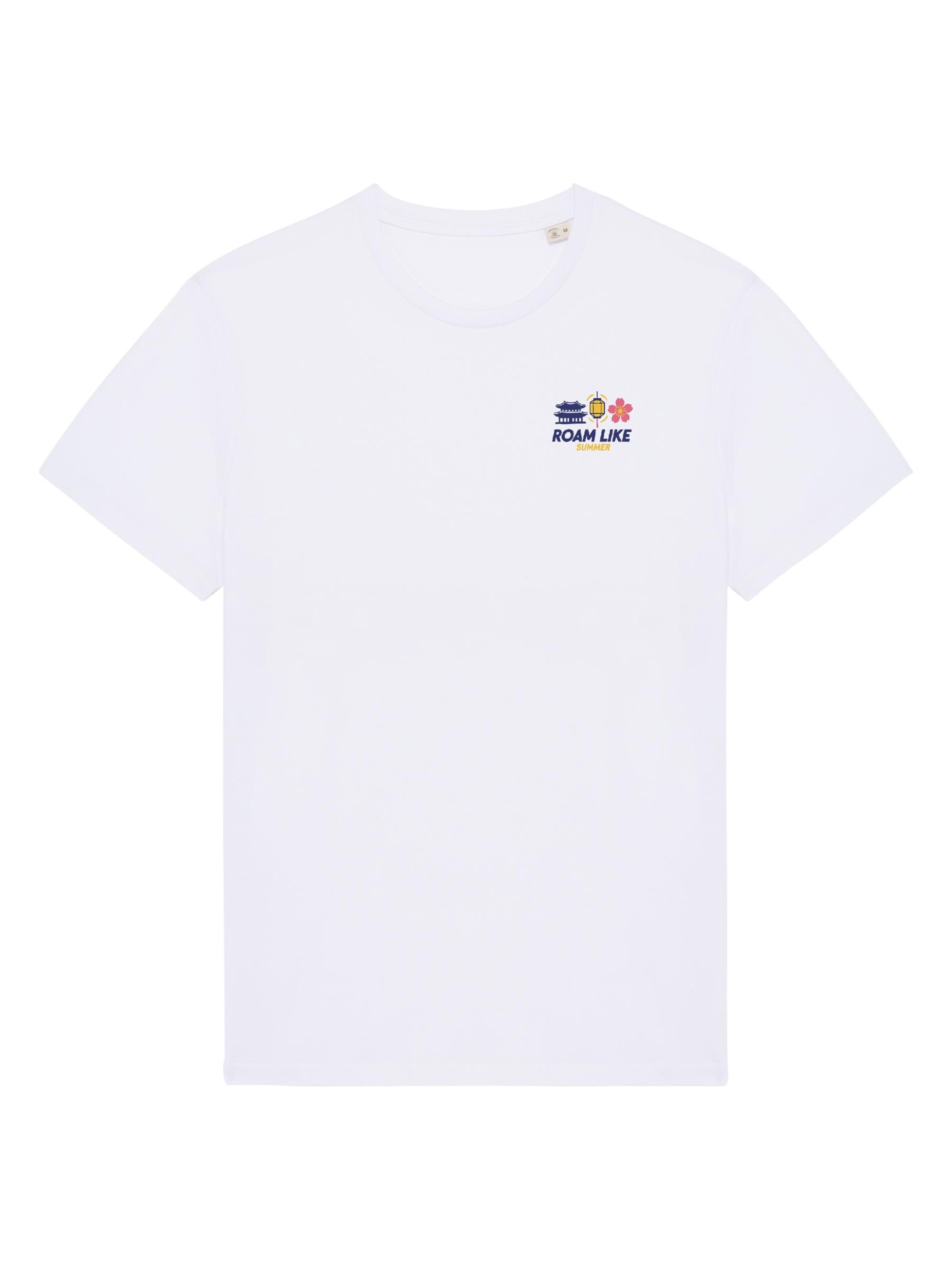 RoamLikeSummer Shirt 'ASIA'‌‌ in Weiß