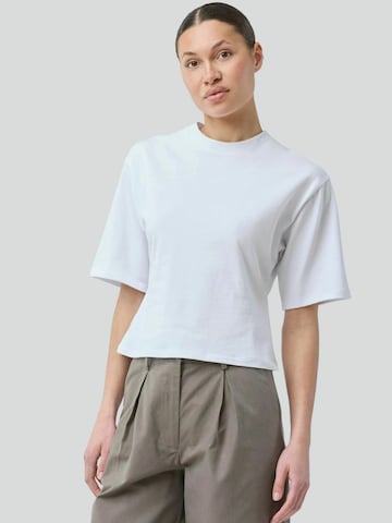 Top ' Tampamd ' di modström in bianco: frontale