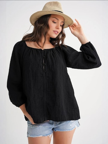 Camicia da donna di MixRay in nero