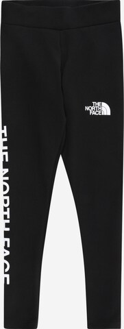 THE NORTH FACE Normální Sportovní kalhoty – černá: přední strana