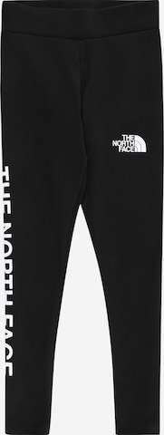 THE NORTH FACEregular Sportske hlače - crna boja: prednji dio