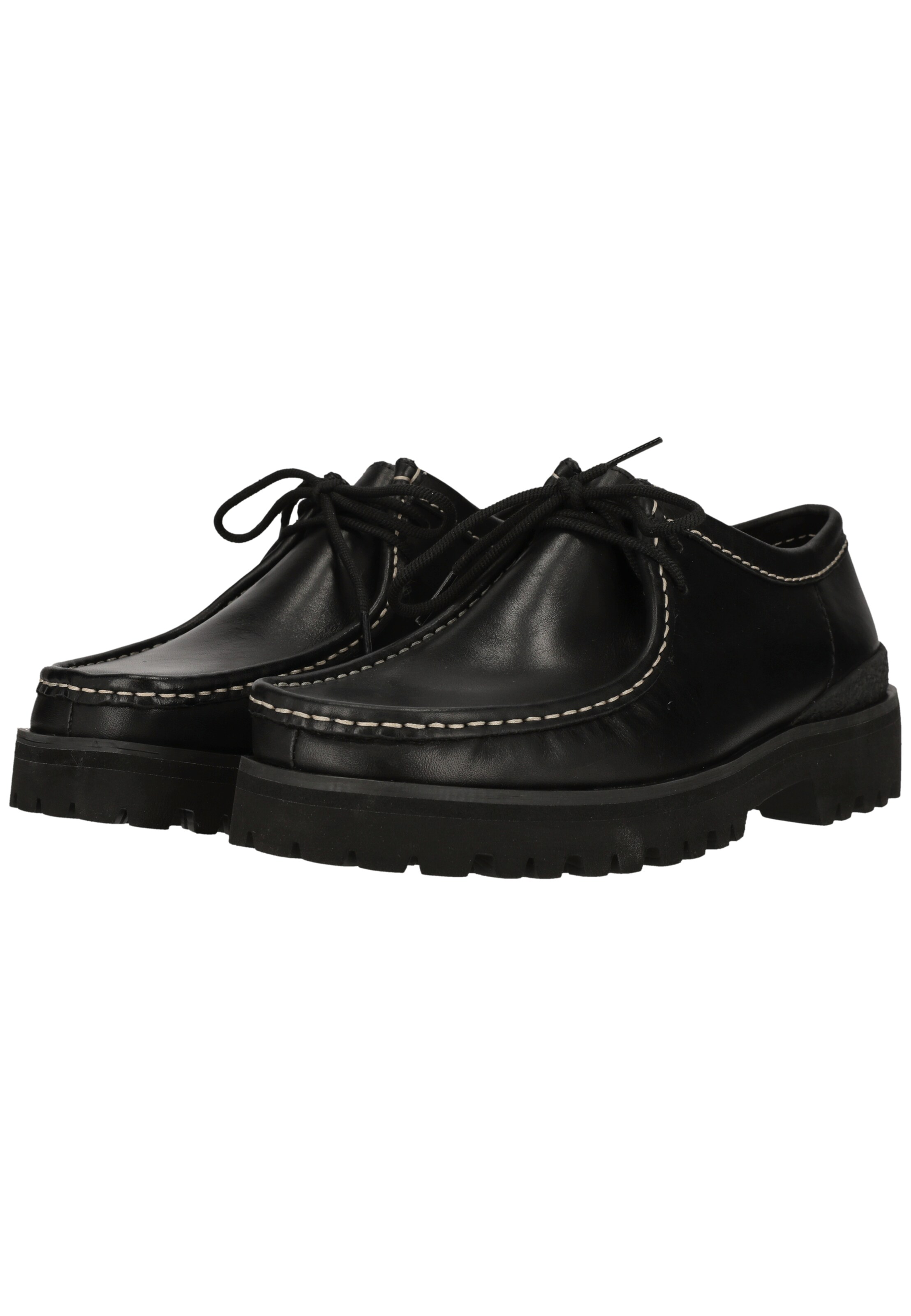 CLARKS Lace-up shoe 'Walla Yukoner' in Black