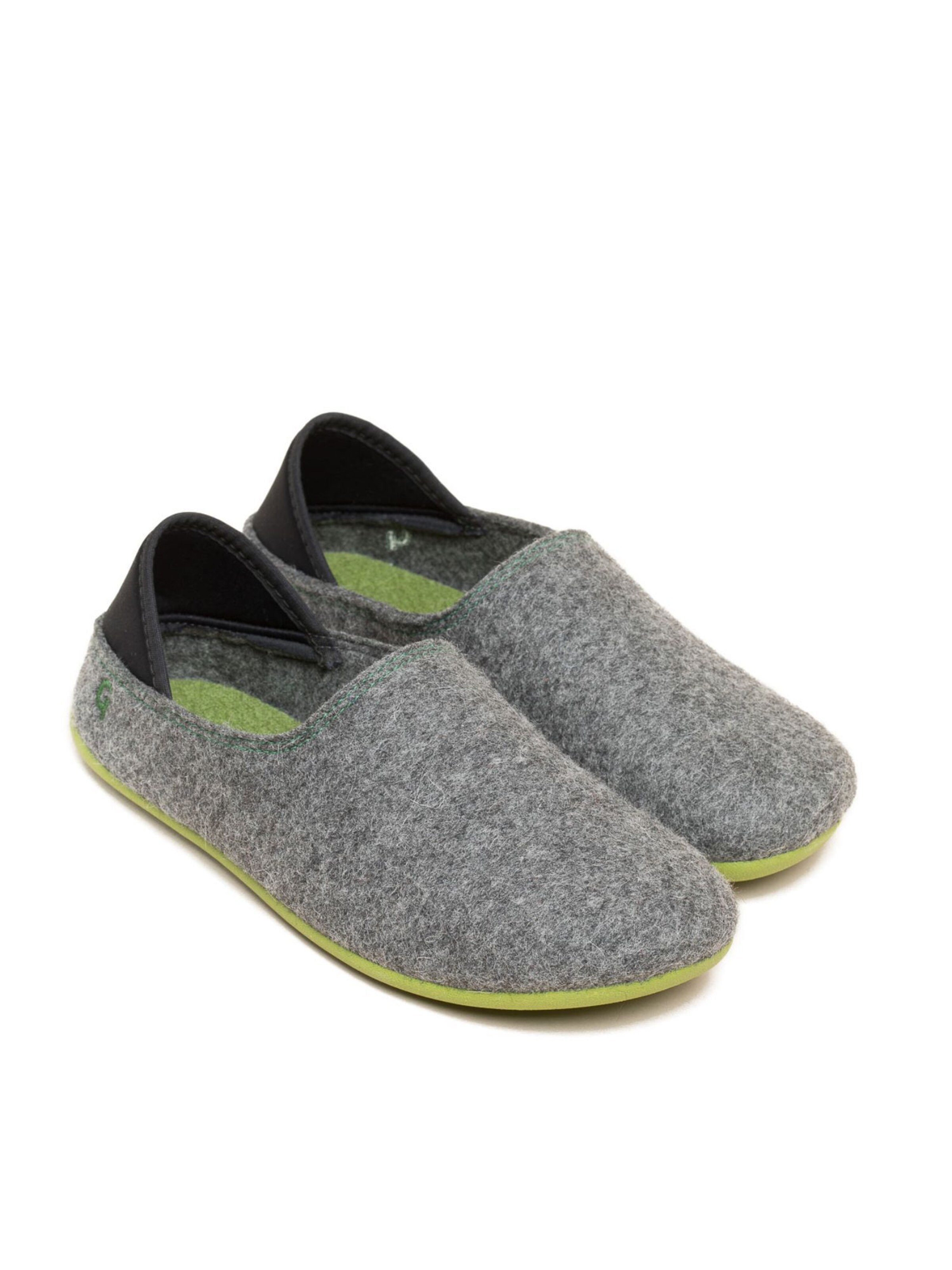 Gottstein Hausschuh 'Filzpantoffel Wool Slip-On'‌‌‌‌ in Grau