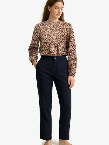 Noa Noa Regular Broek 'Amira' in Blauw