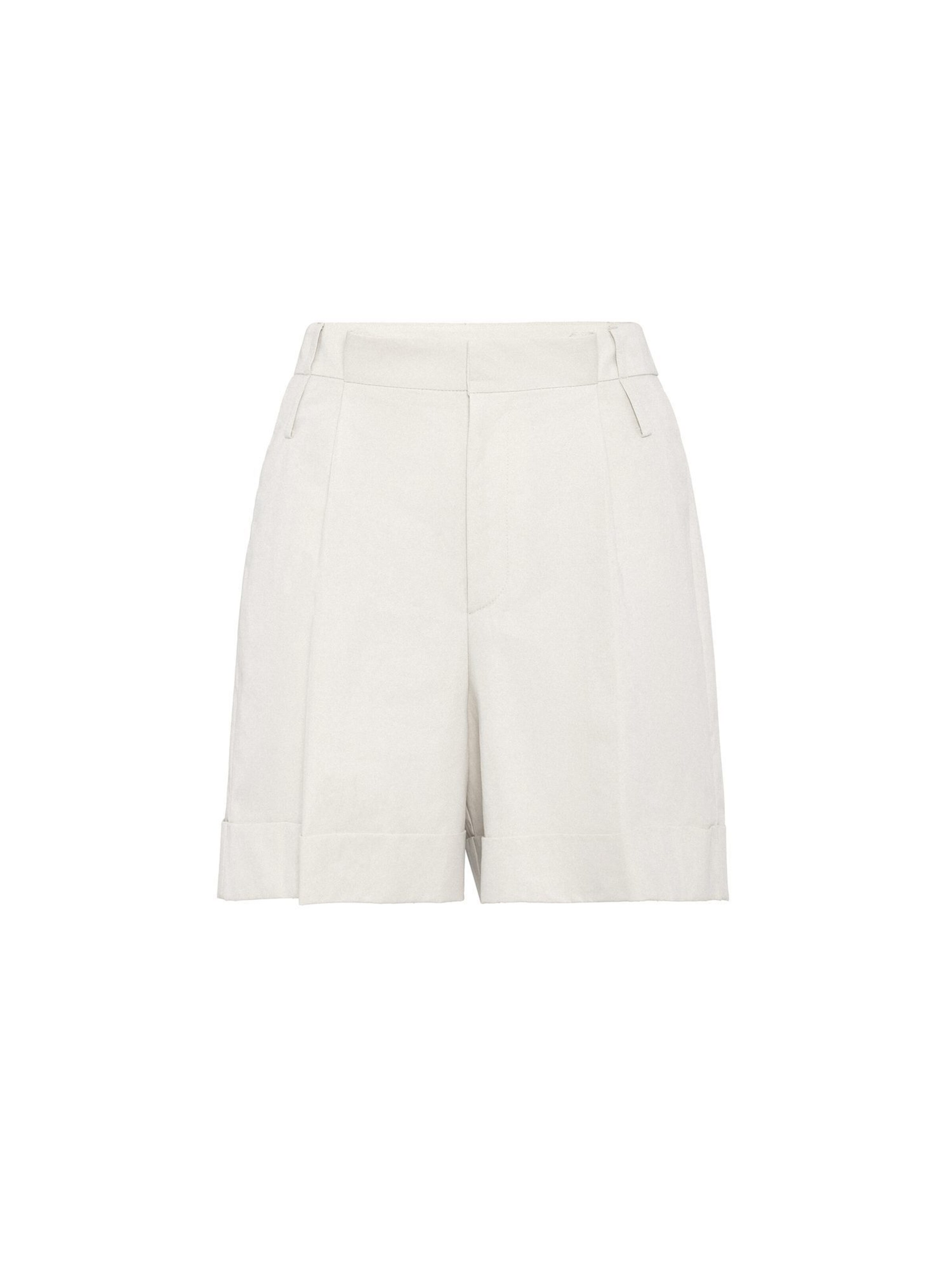 Antioch Loosefit Bukser med lægfolder i grå: forside